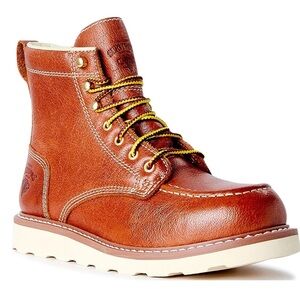 Genuine Leather Tan Boots for Men